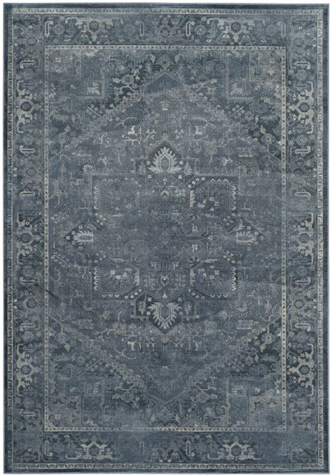 safavieh vintage vtg114 dark blue rug